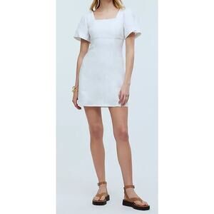 Madewell White Mini Dress